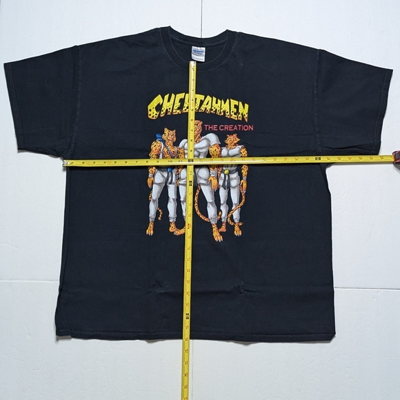 Cheetahmen The Creation T Shirt.  Men's 2XL. Action 52. NES. Promo. Used - Picture 4 of 7